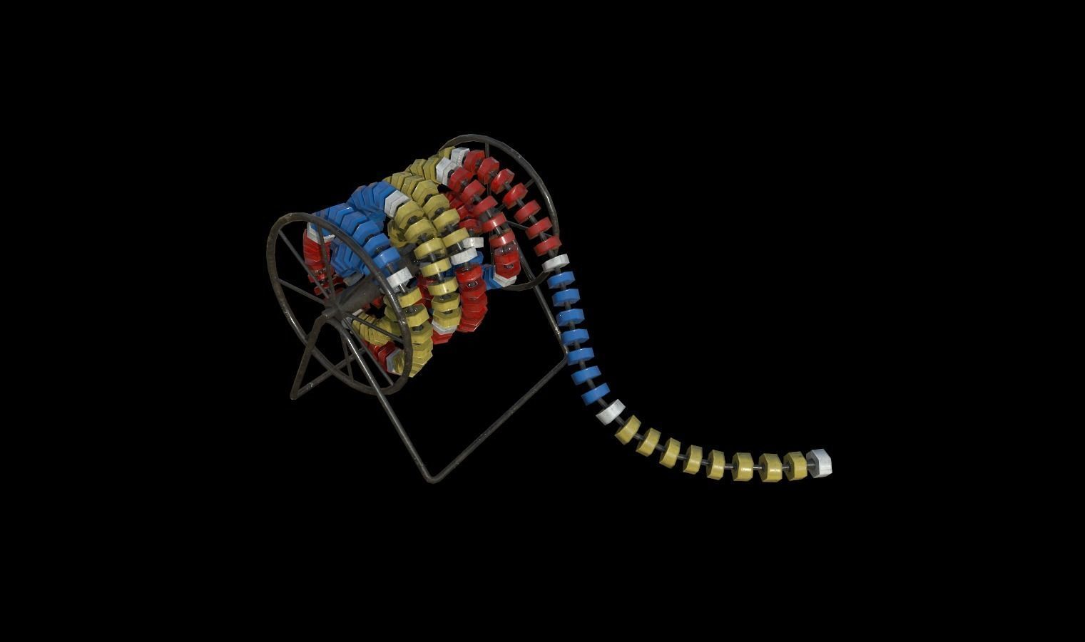 Pool Pack 1 Low-poly 3D model_13