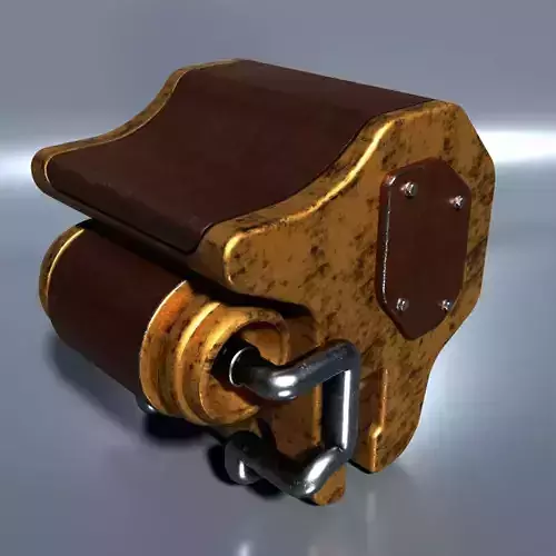 Oxygen Bag Low-poly 3D model