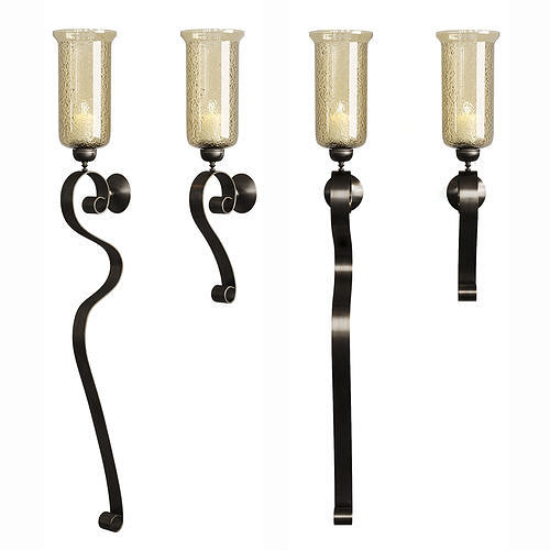 Joselyn Candle Sconce 3D model