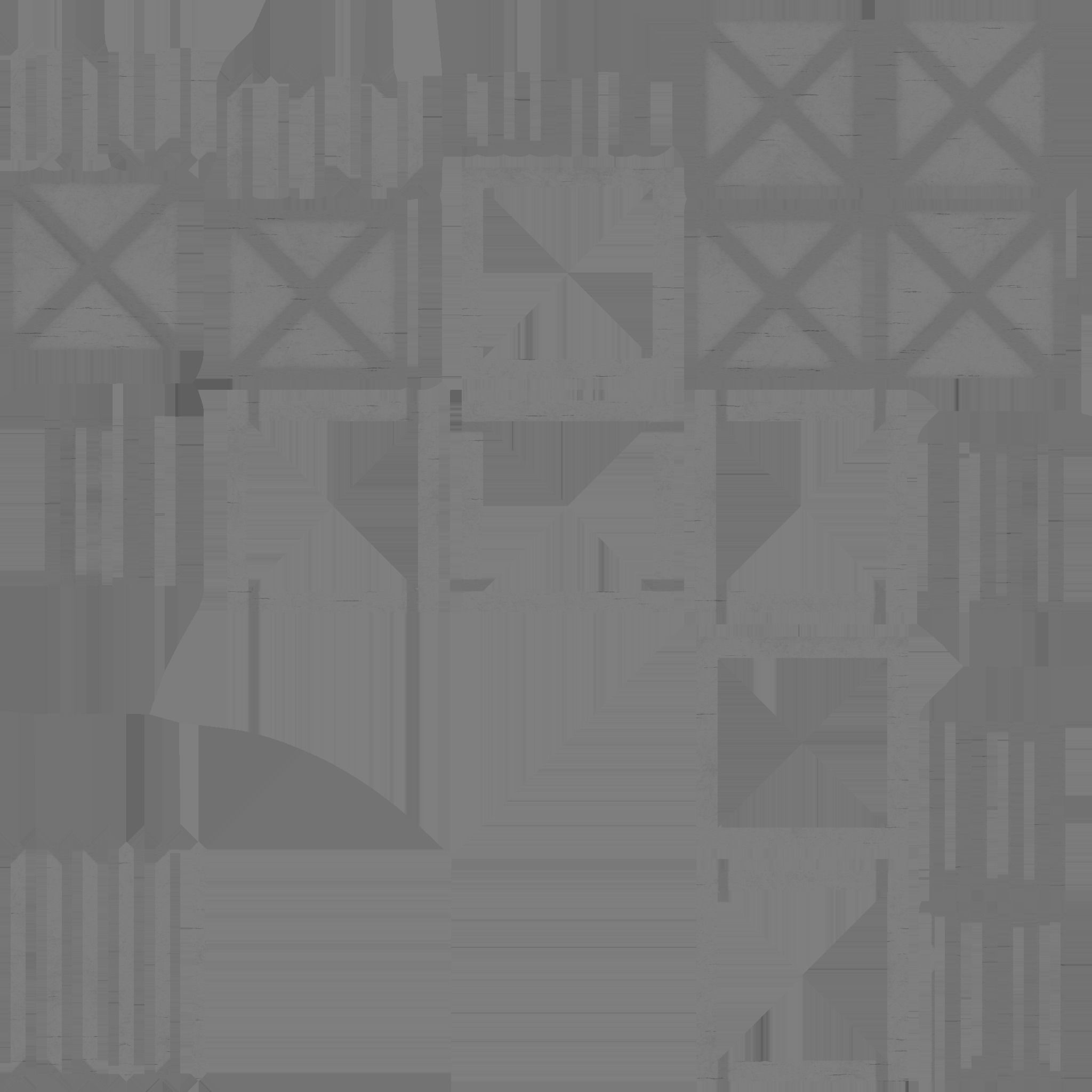 Warehouse Crate Low-poly 3D model_4