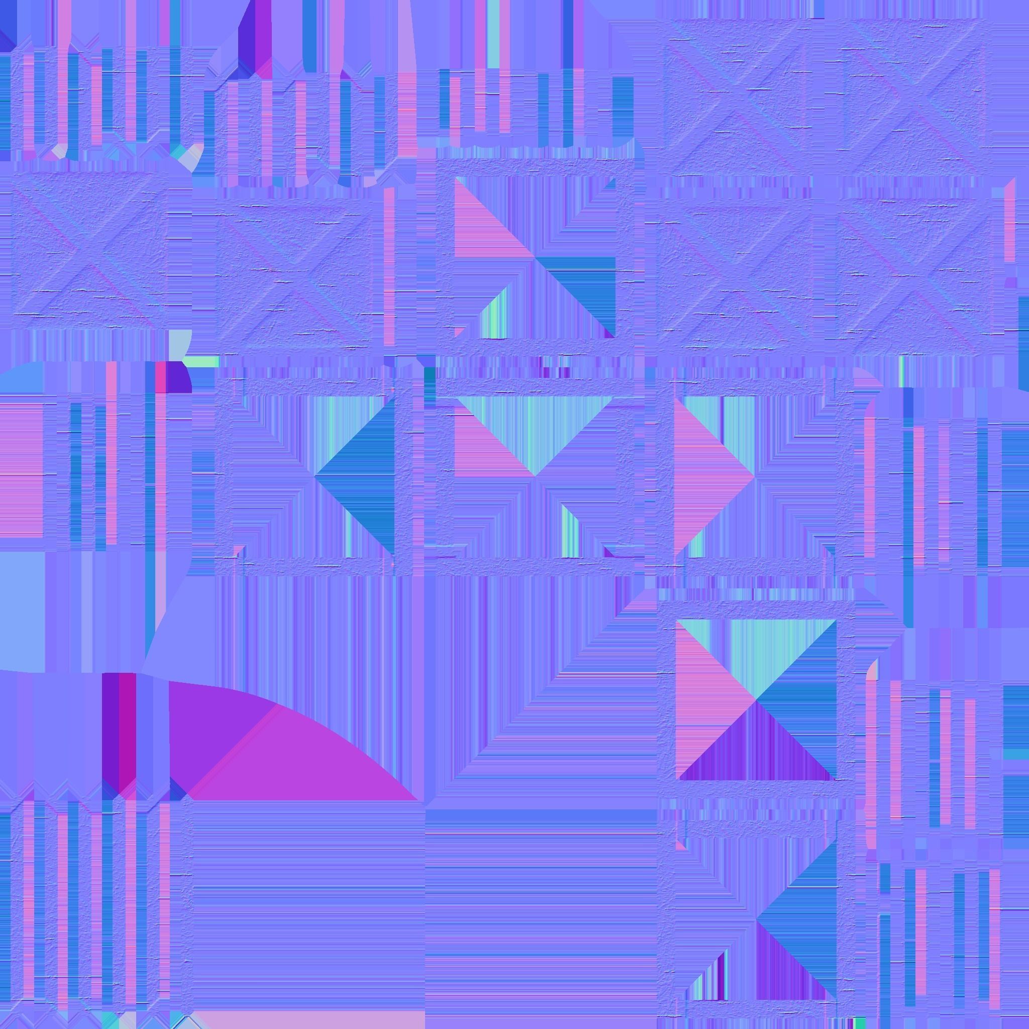 Warehouse Crate Low-poly 3D model_5