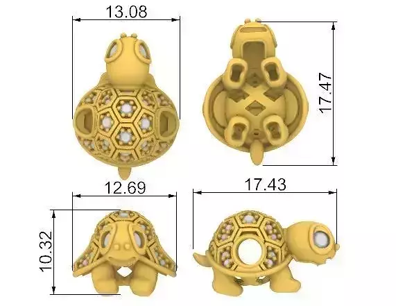 CHARM PASANTE TORTUGA