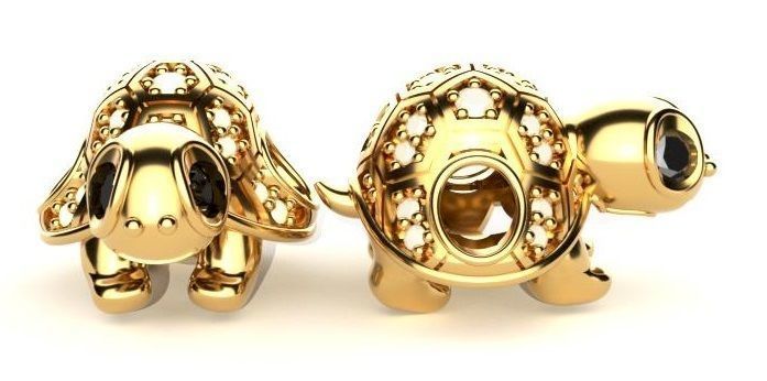 CHARM PASANTE TORTUGA 3D print model_2