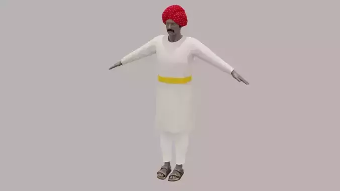 Rajasthani Male Character 2
