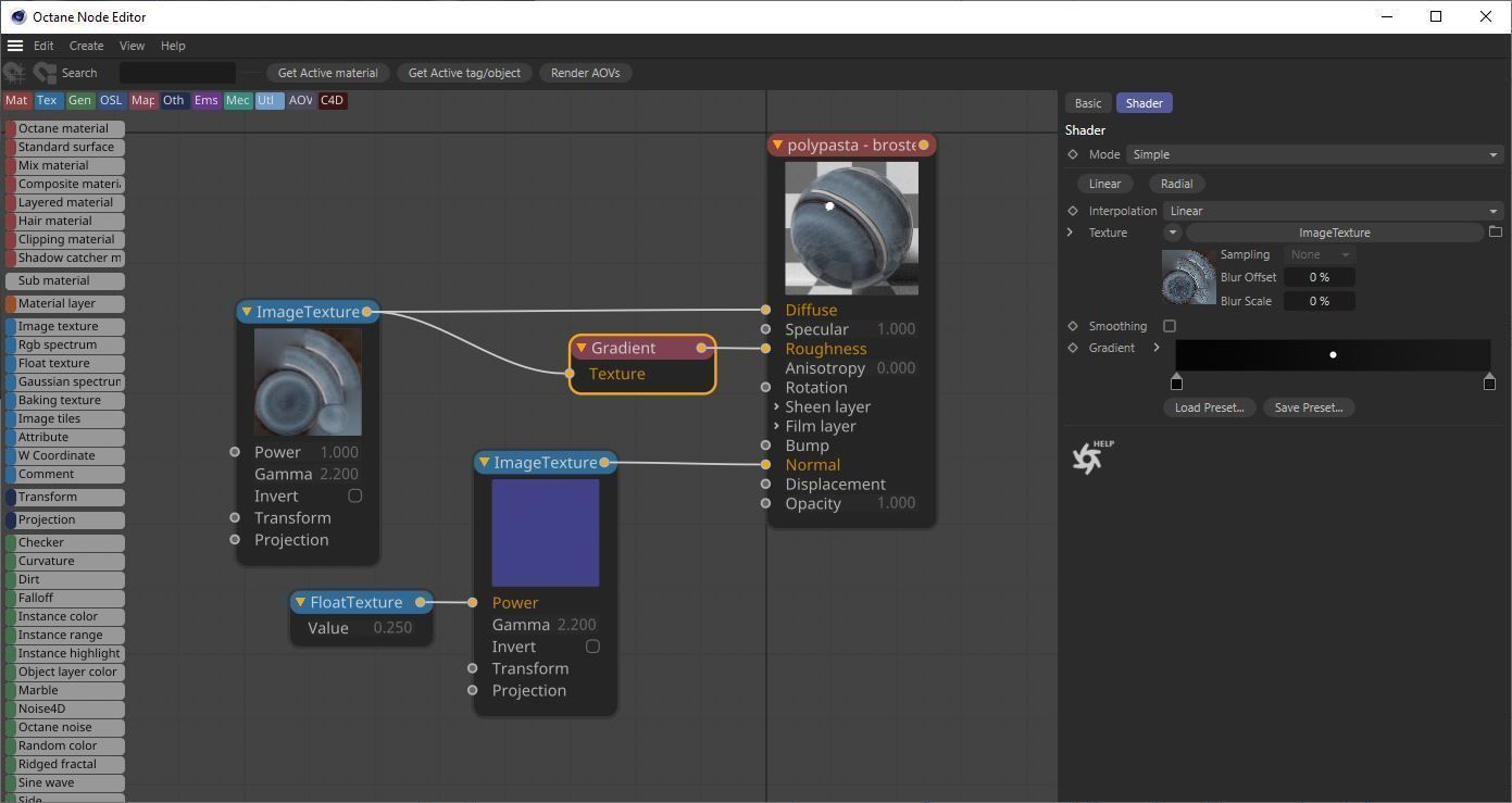broste copenhagen - nordic sea deep plate 3D model_6