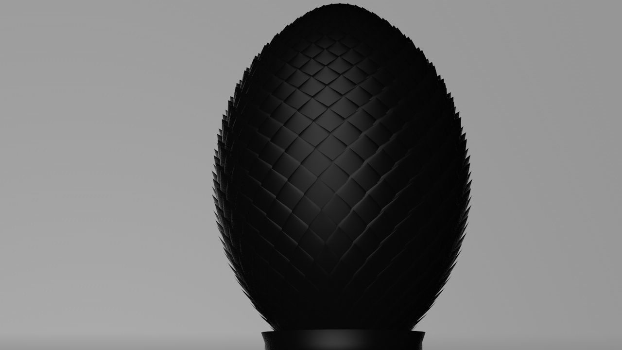 Dragon Egg 3D print model_6