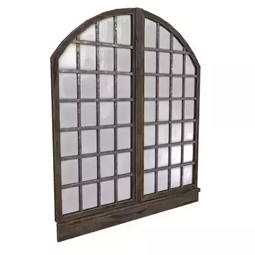 Medieval Window Low Poly