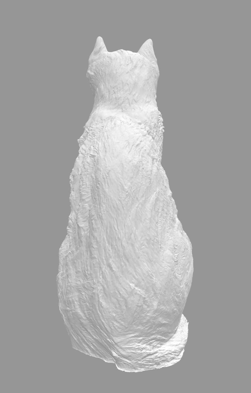 Cat for 3d printing 3D print model 3D model_3