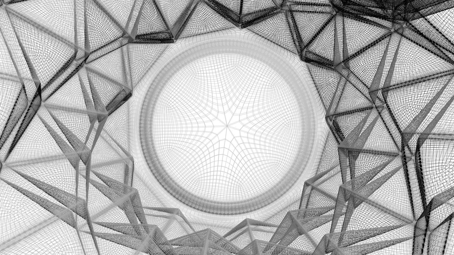 Vase With Diamonded Rhombus 3D model_27