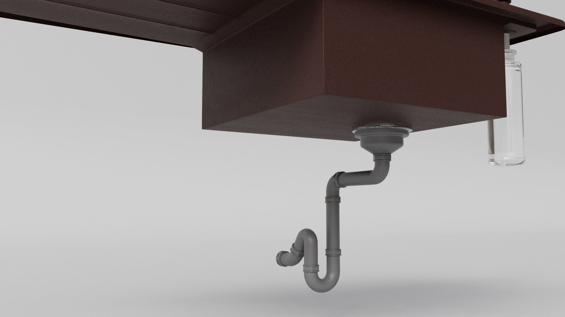 Blanco Kitchen Sink - Faron XL 6 S Low-poly 3D model_7