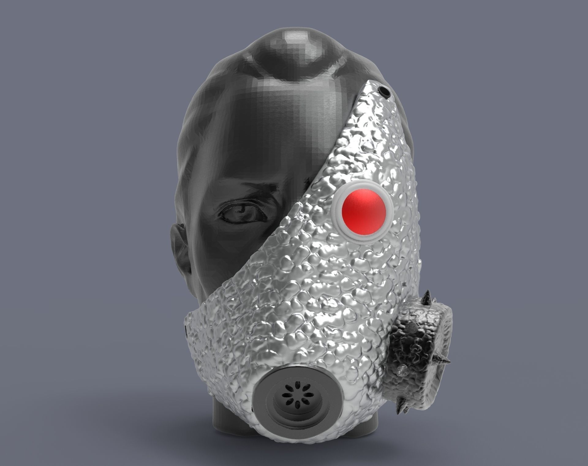 The skull merchant mask DBD 3D print model_2