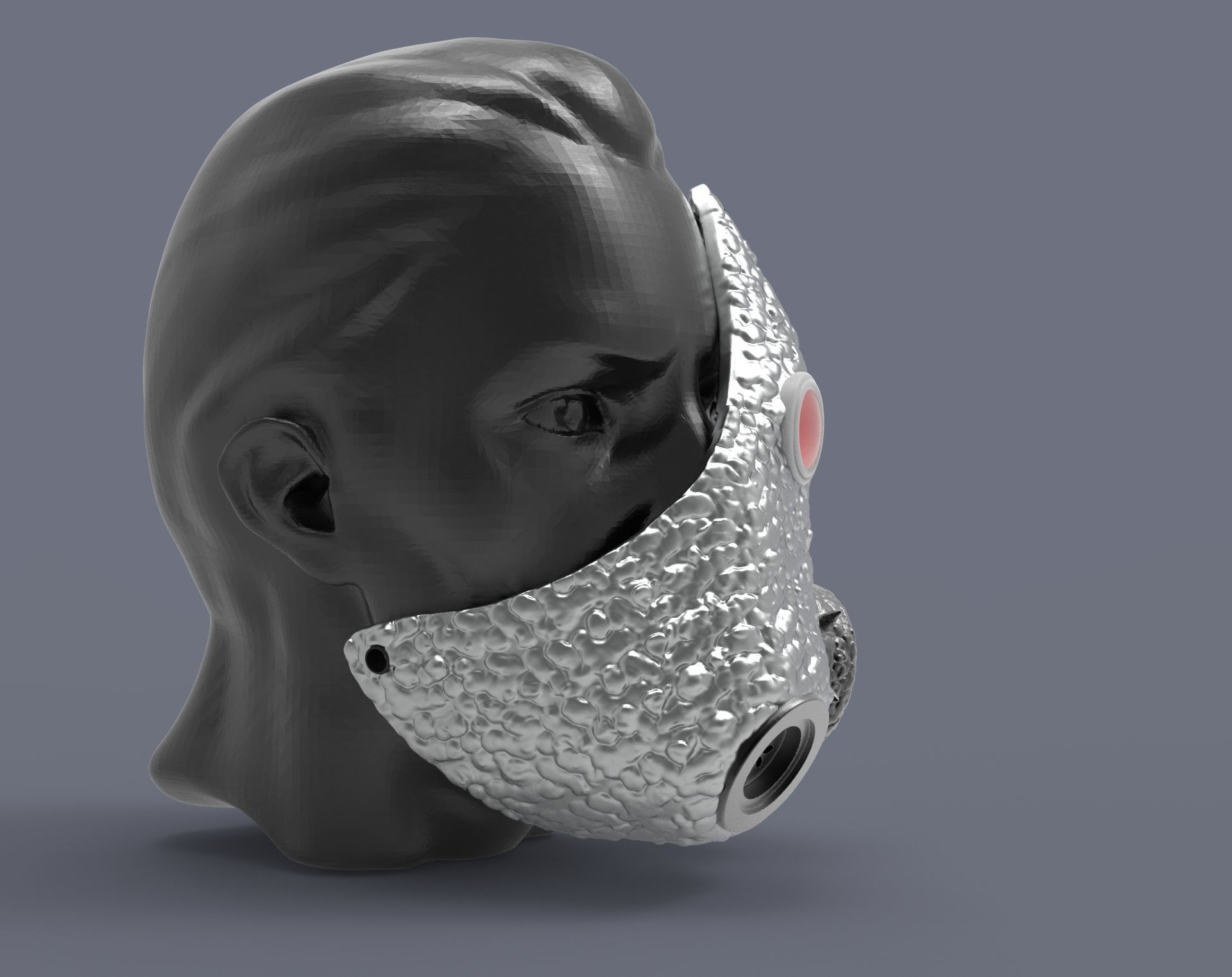 The skull merchant mask DBD 3D print model_7