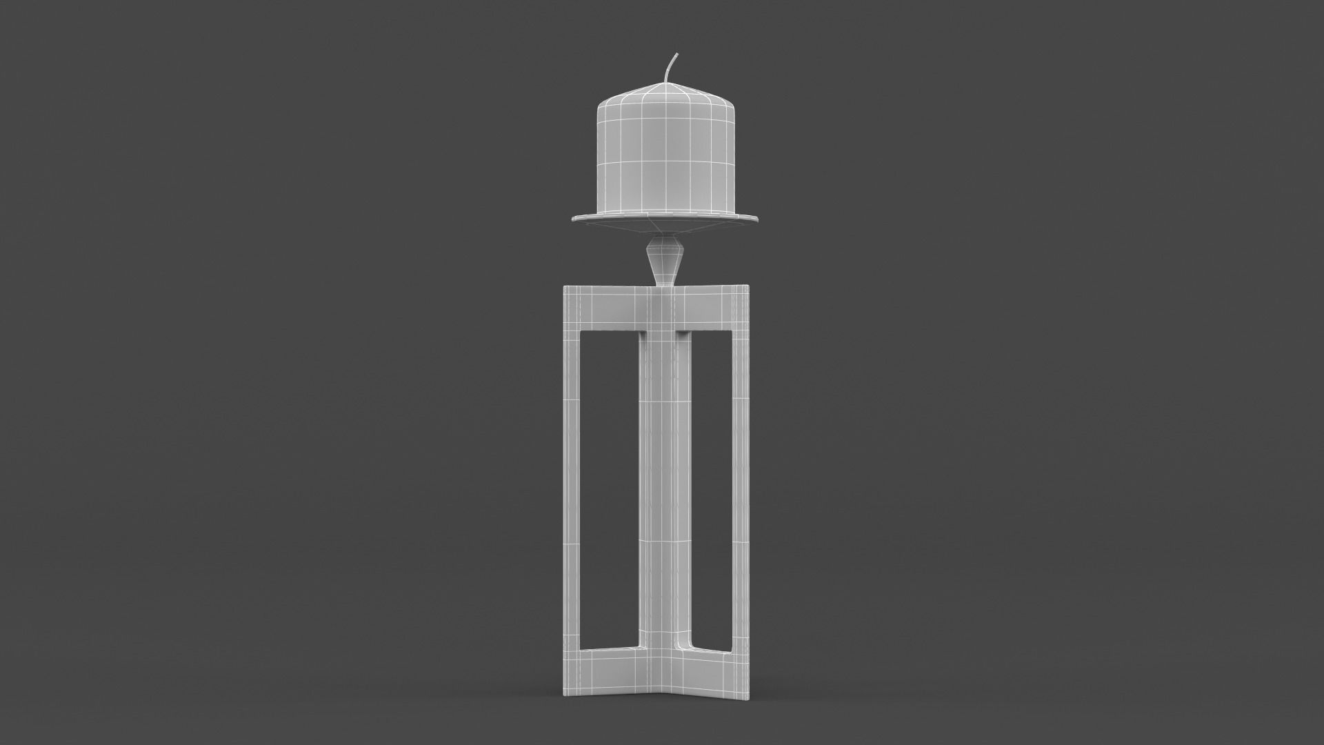Candle Holder 3D model_8