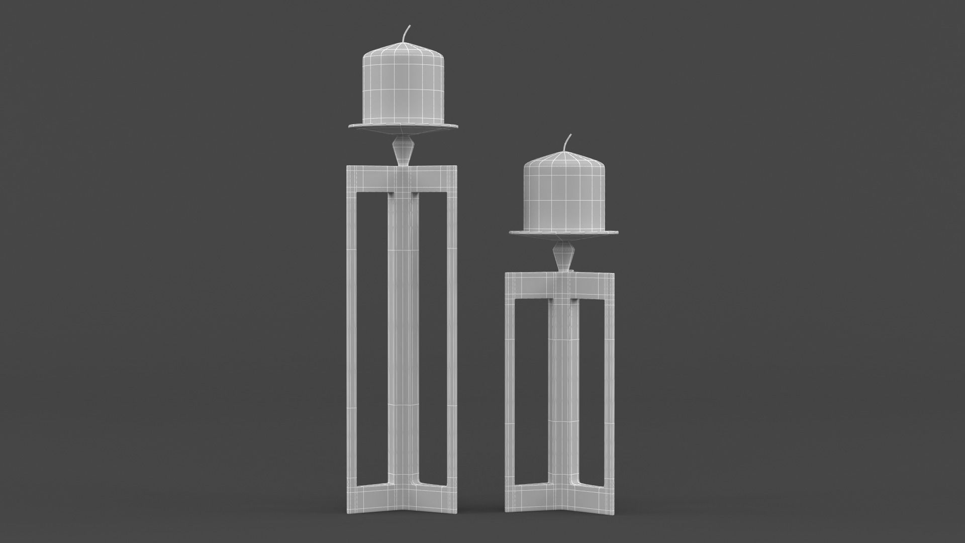 Candle Holder 3D model_5