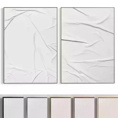 Plaster Two Photo Frame 126