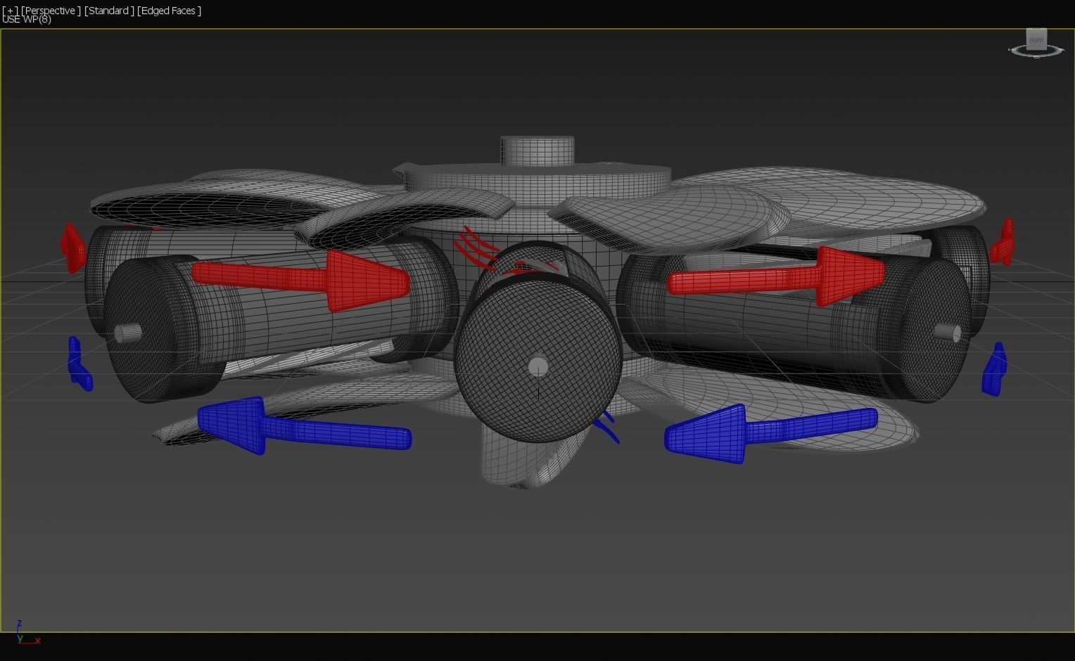 Dutch LArendsian Windmill - RegeneRotor - Concept 3D model_8