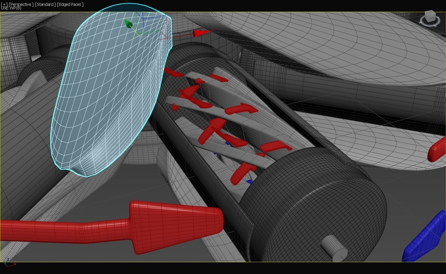 Dutch LArendsian Windmill - RegeneRotor - Concept 3D model_10