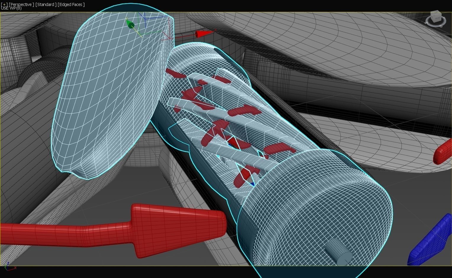 Dutch LArendsian Windmill - RegeneRotor - Concept 3D model_12