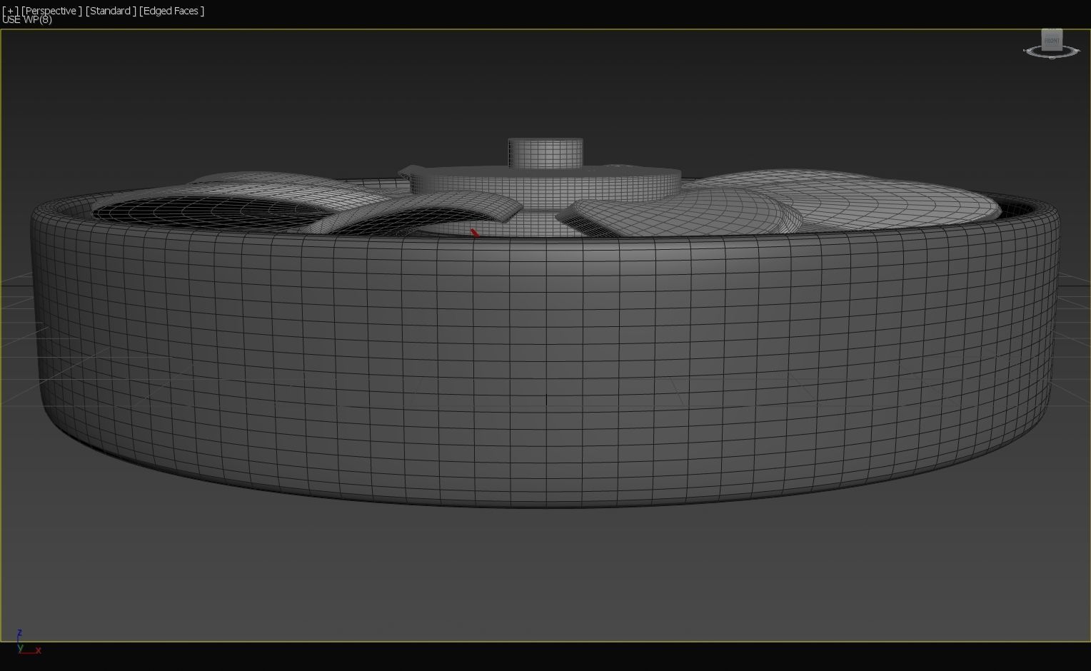 Dutch LArendsian Windmill - RegeneRotor - Concept 3D model_7