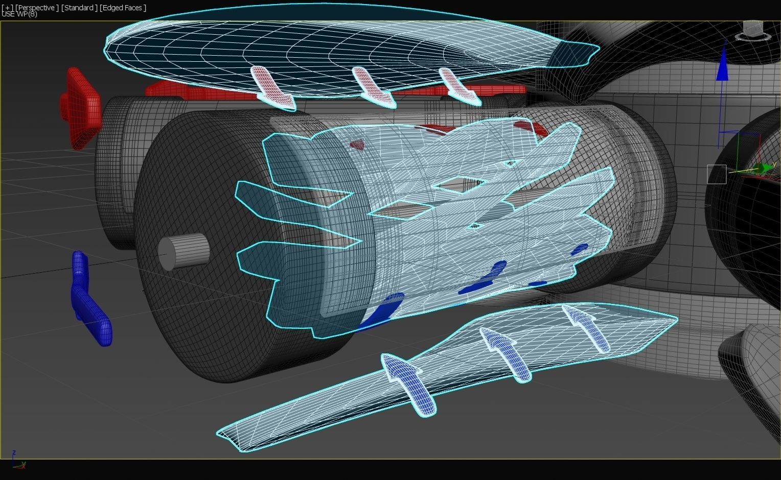 Dutch LArendsian Windmill - RegeneRotor - Concept 3D model_19