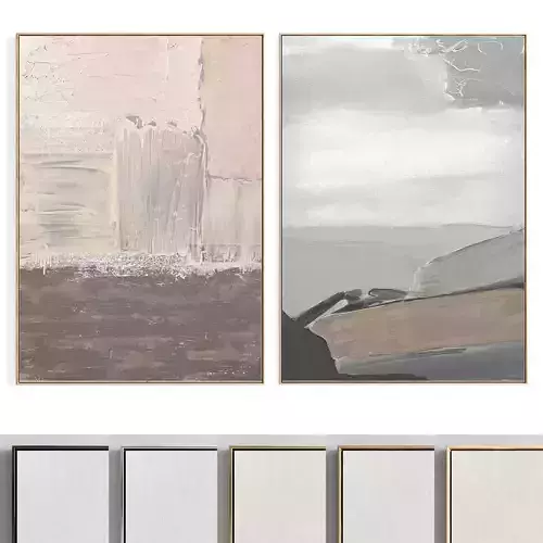 Plaster Two Photo Frame 127