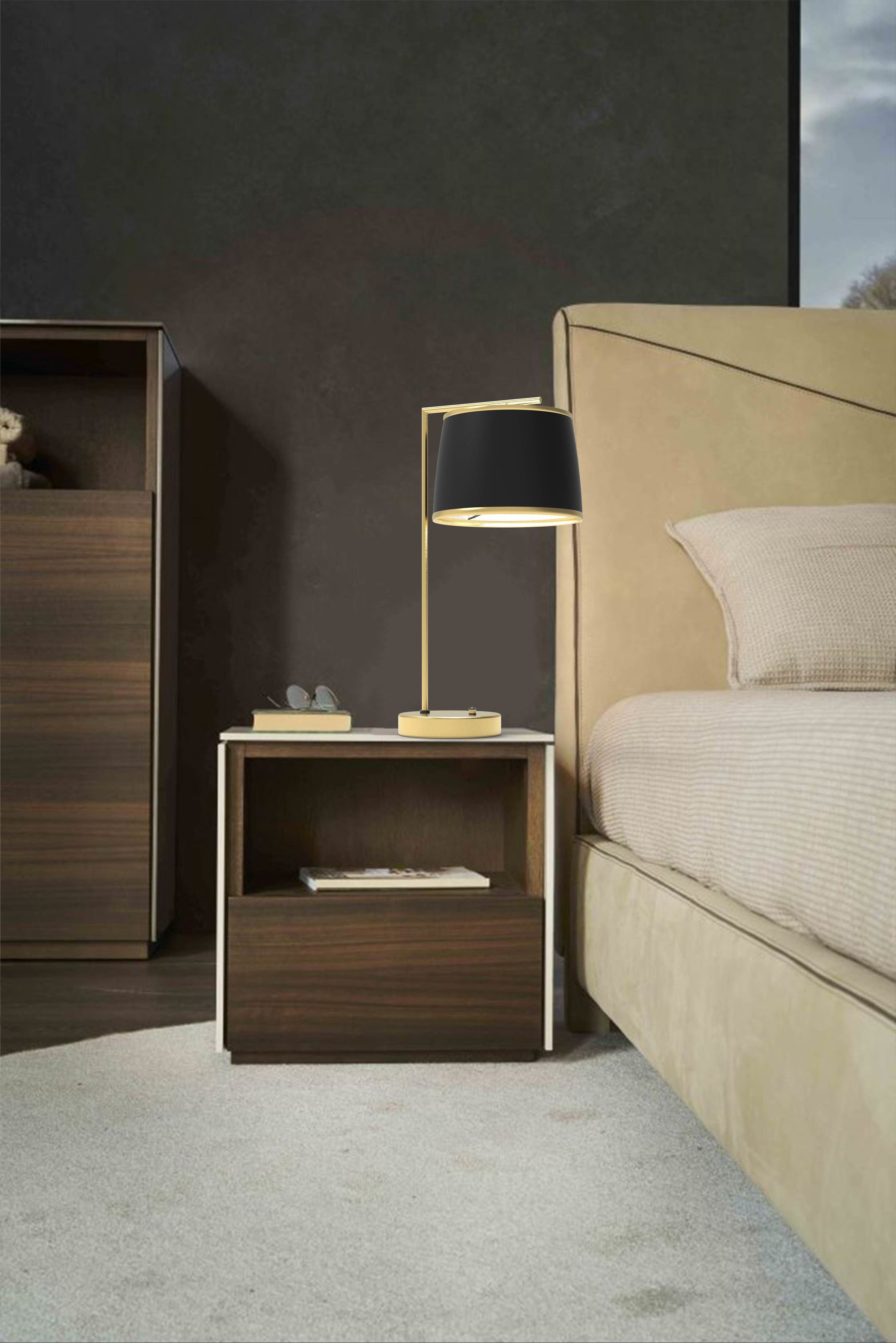 Bed Side Lamp 005 Low-poly 3D model_2