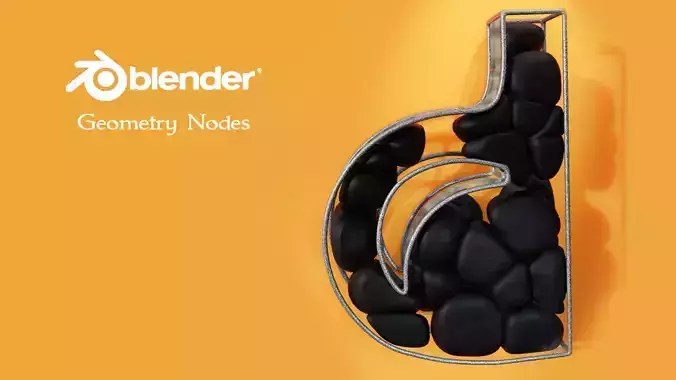 The Gambion - Fill meshes with morphing collision  spheres  3D model