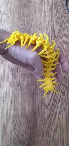 Articulated Centipede 3D print model