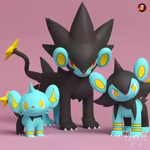 Pokemon shinx evolution pack