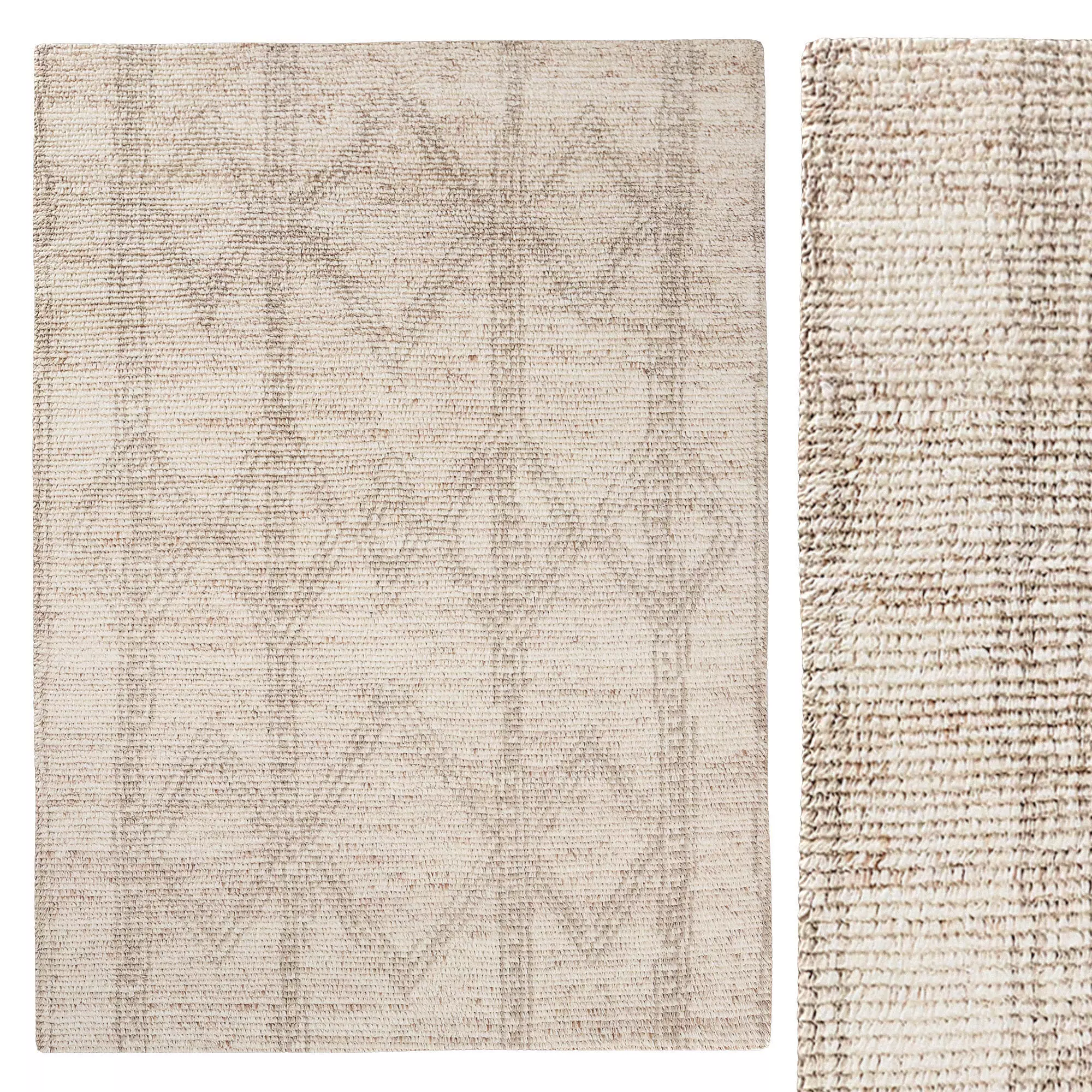 PAVATI WOOL RUG 3D model_0