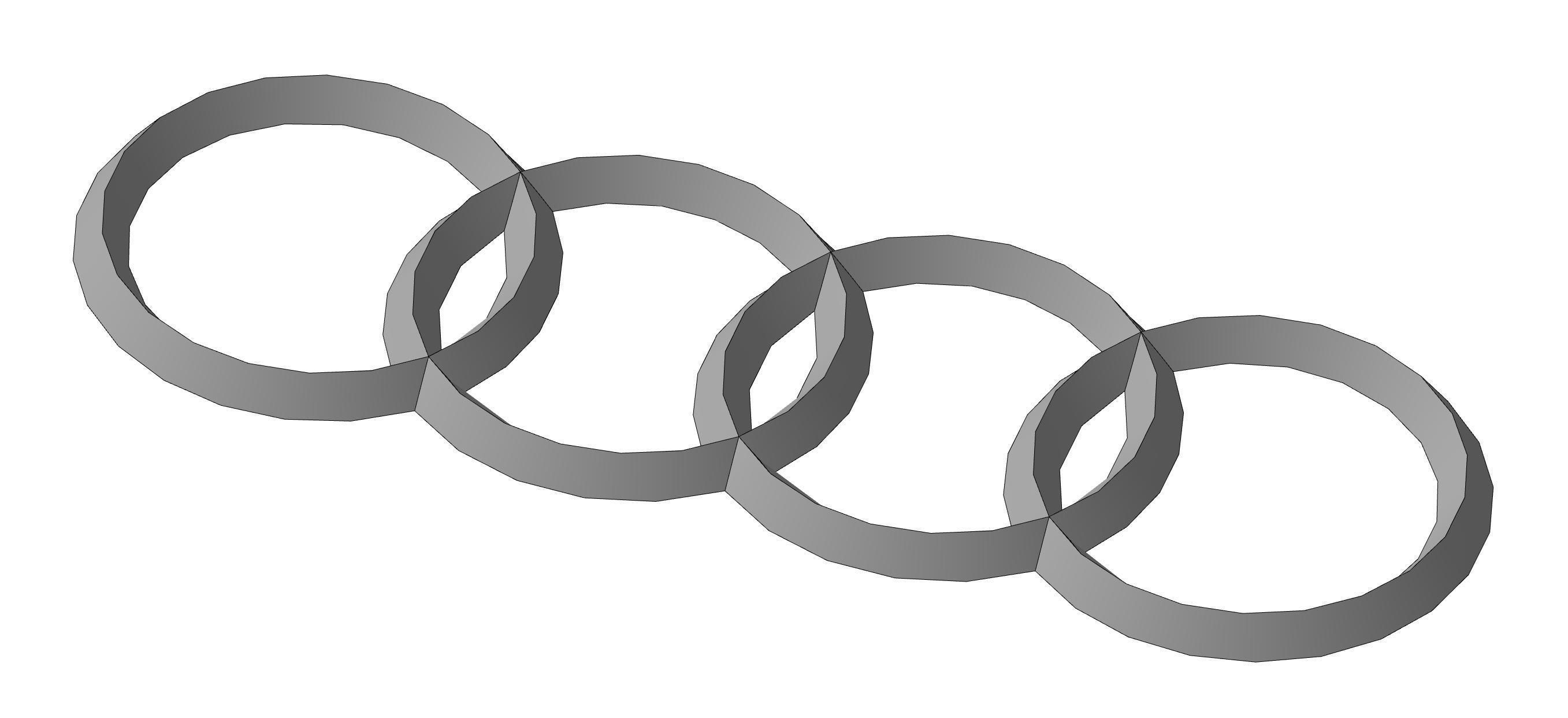 AUDI A6 WHEEL CENTER CAP 4BO601165J 3D print model_2