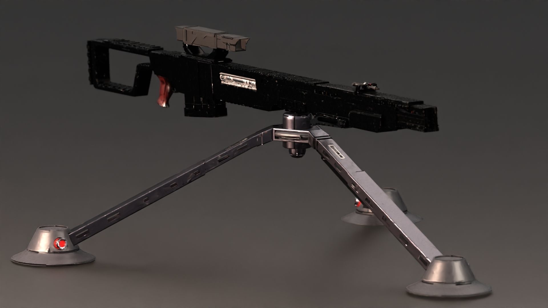 Sci-Fi Snipe 3D model_16