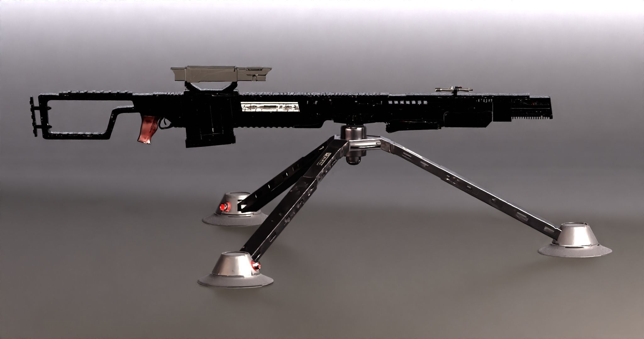 Sci-Fi Snipe 3D model_19