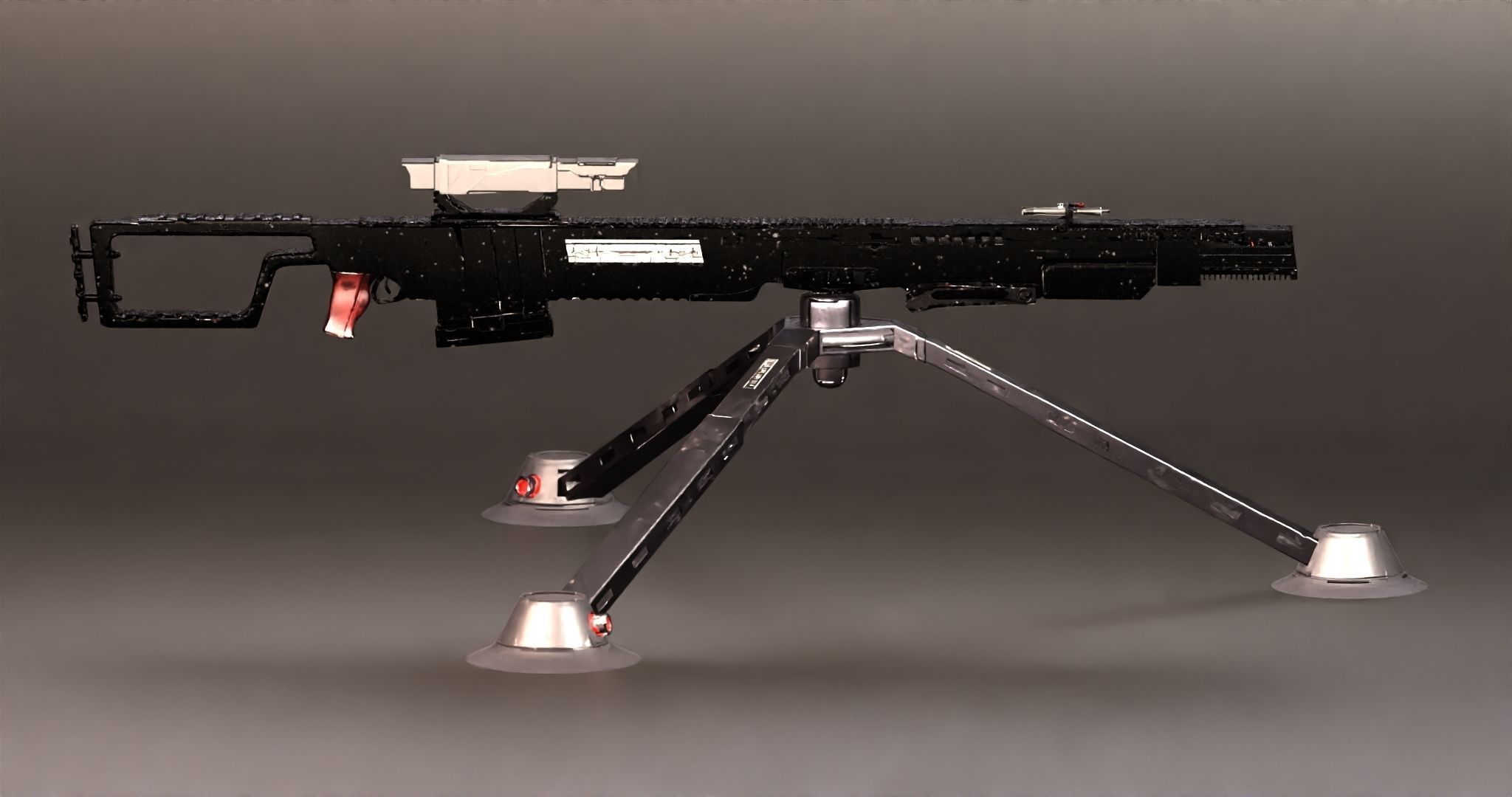 Sci-Fi Snipe 3D model_20