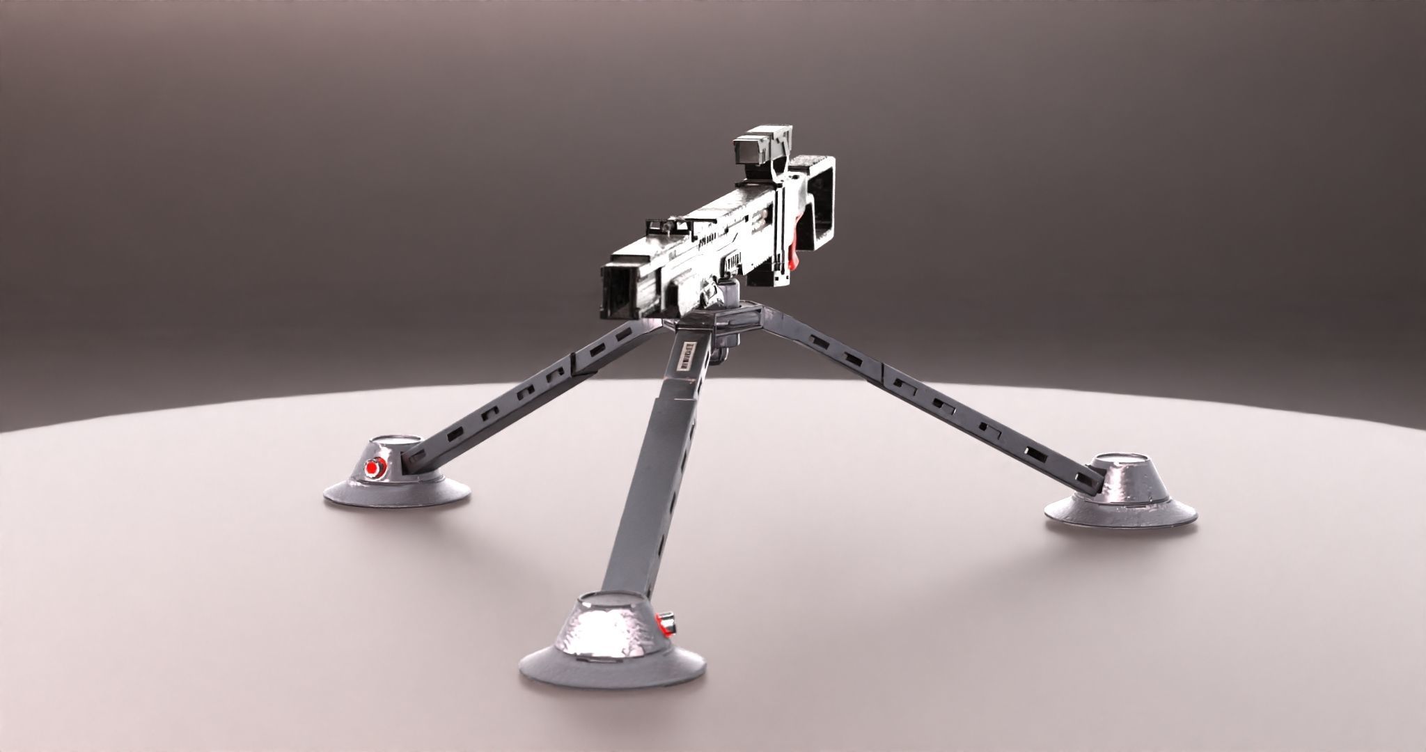 Sci-Fi Snipe 3D model_32