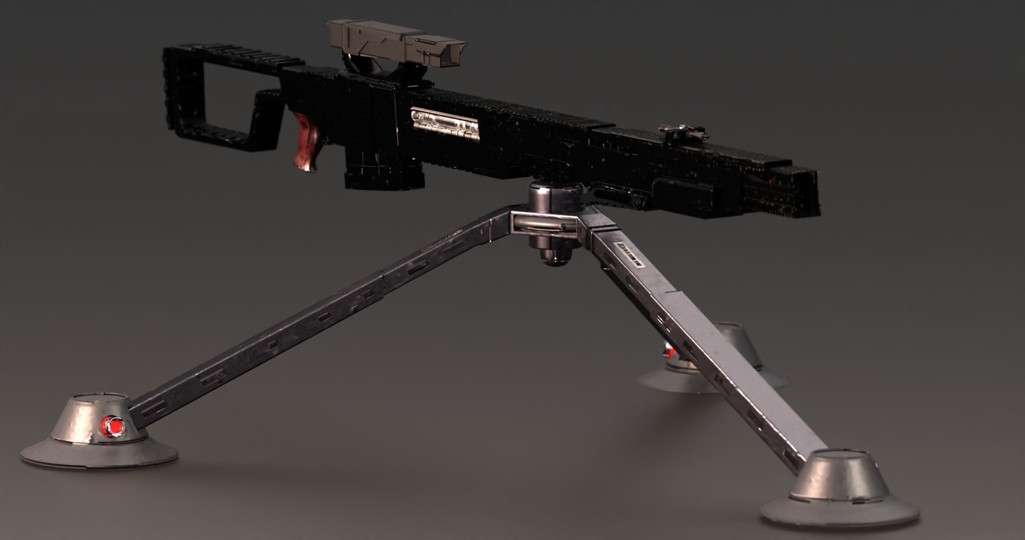 Sci-Fi Snipe 3D model_17