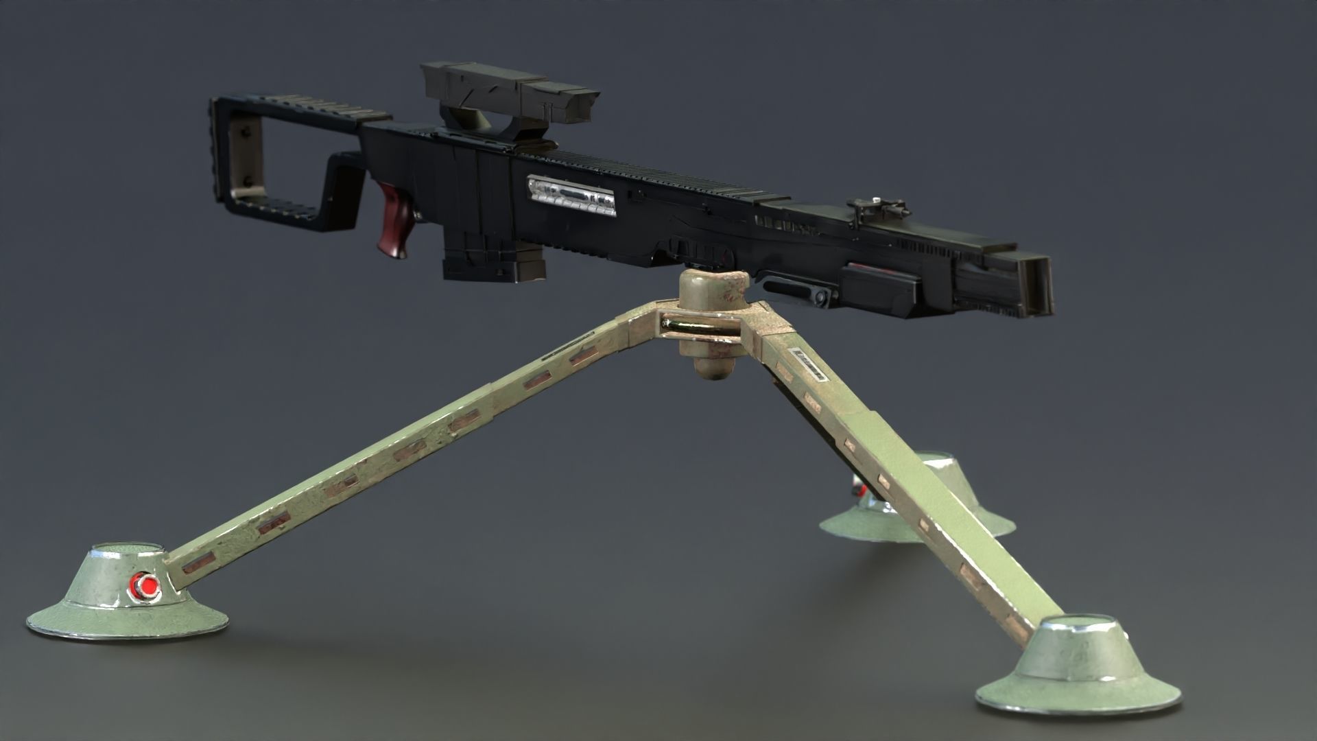 Sci-Fi Snipe 3D model_13