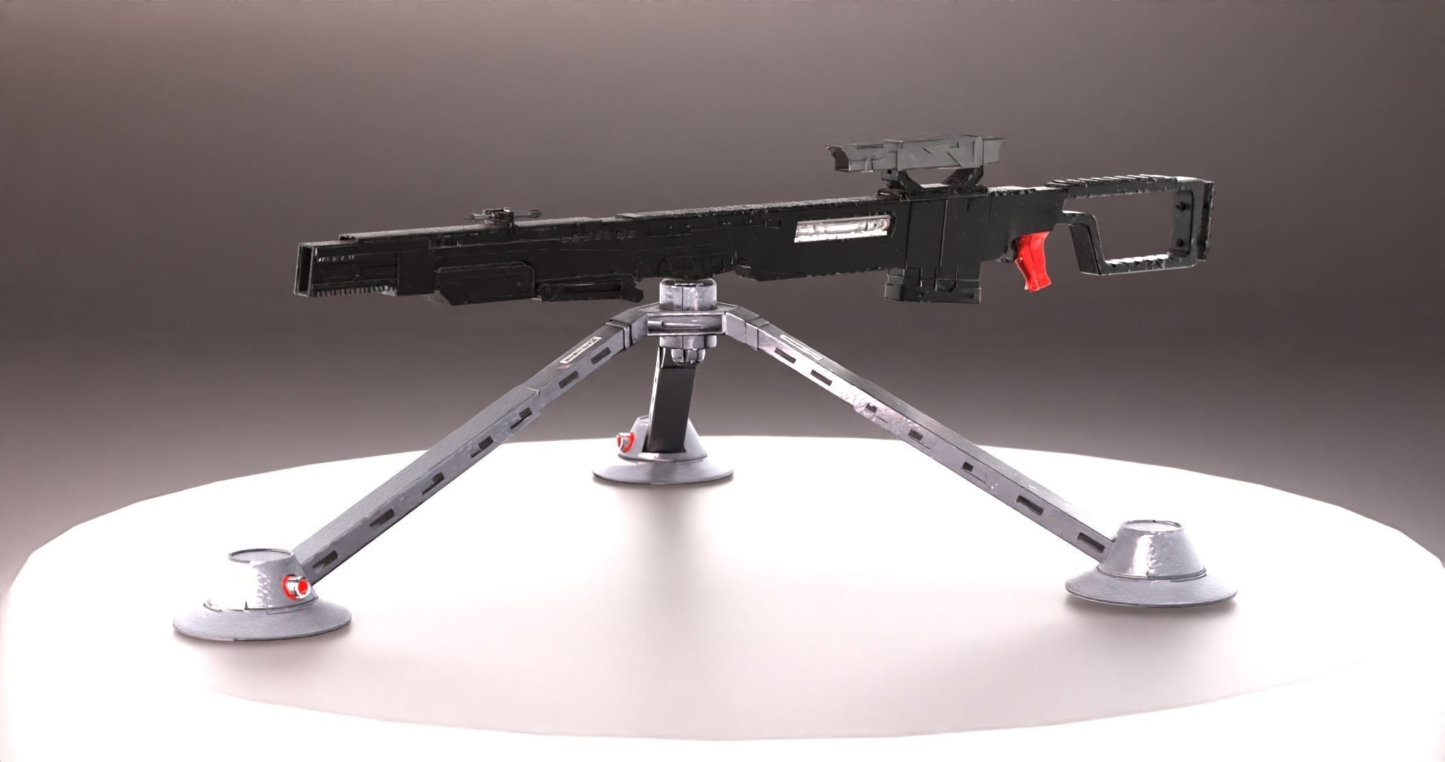 Sci-Fi Snipe 3D model_31