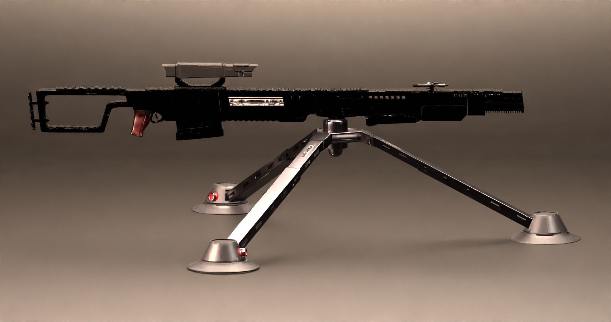 Sci-Fi Snipe 3D model_18