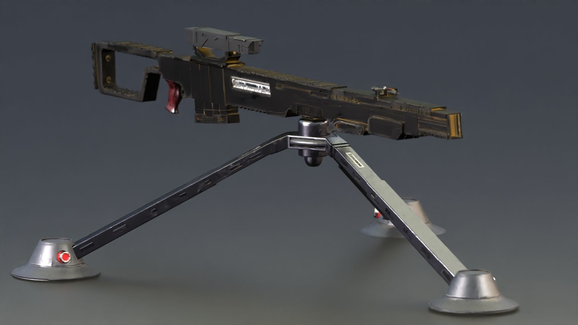 Sci-Fi Snipe 3D model_15