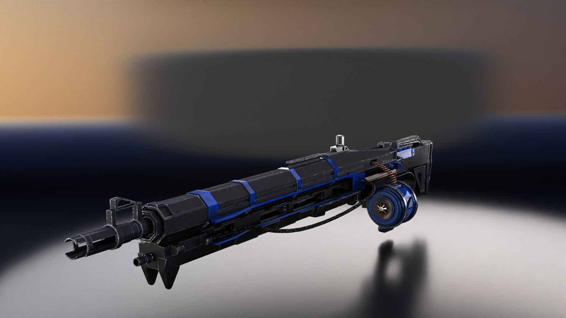 ThunderLord-HeavyGun Low-poly 3D model_2