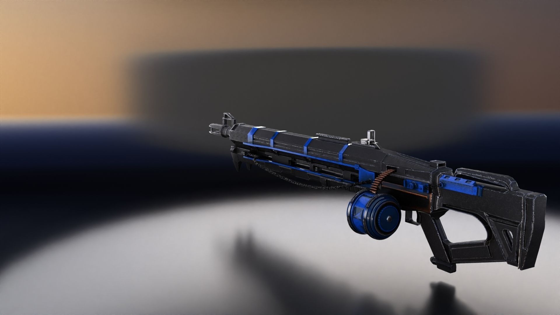 ThunderLord-HeavyGun Low-poly 3D model_3