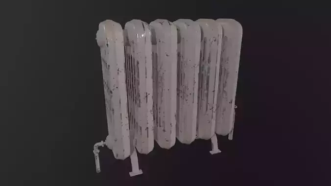 Old radiator 3D Model