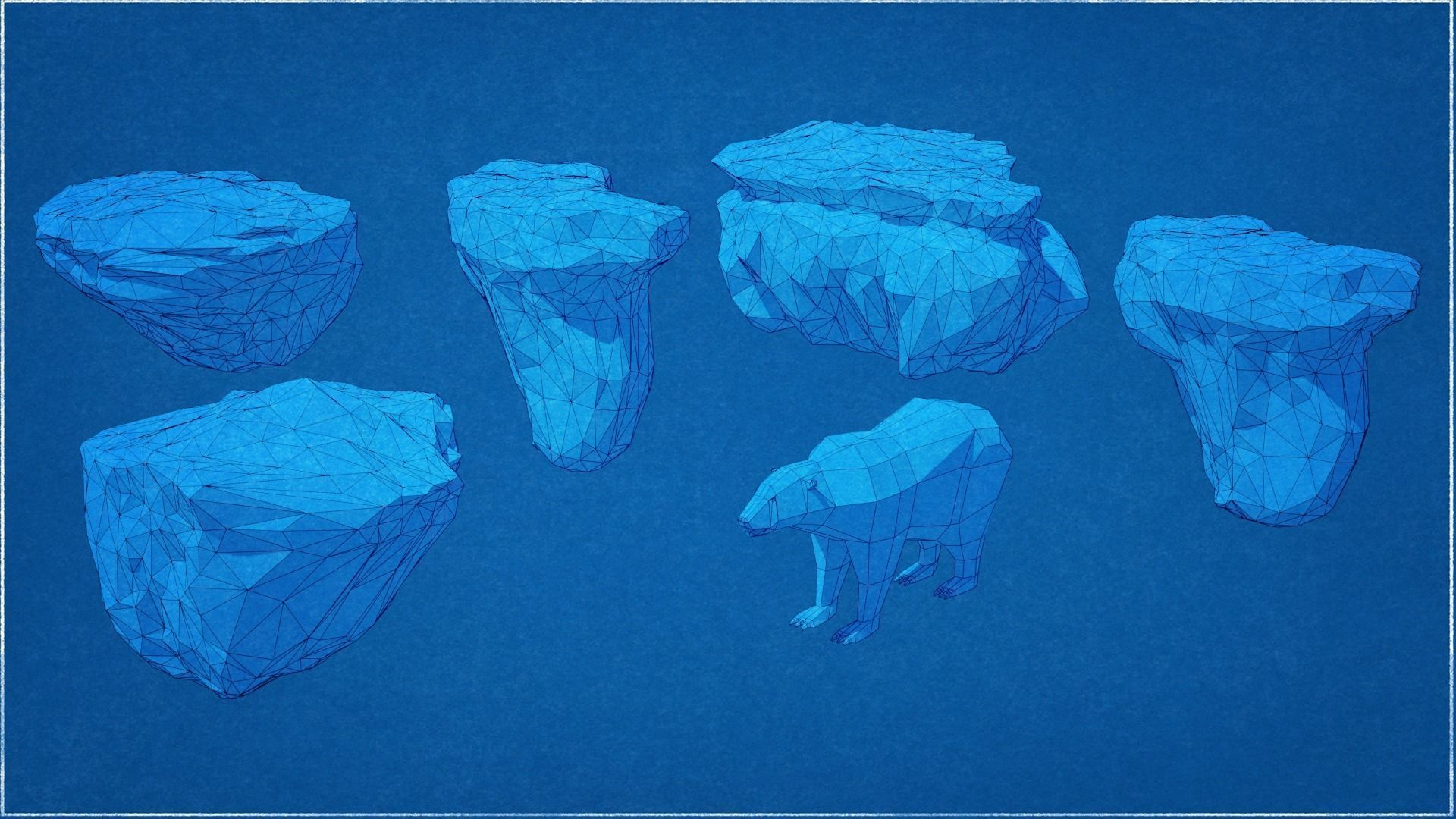 Pack 118 Nature Low-Poly Low-poly 3D model_20