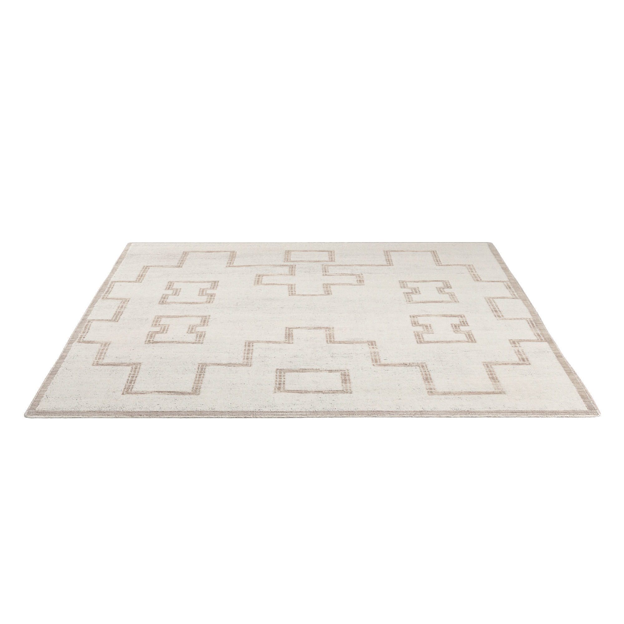 KHEDA WOOL RUG 3D model_2