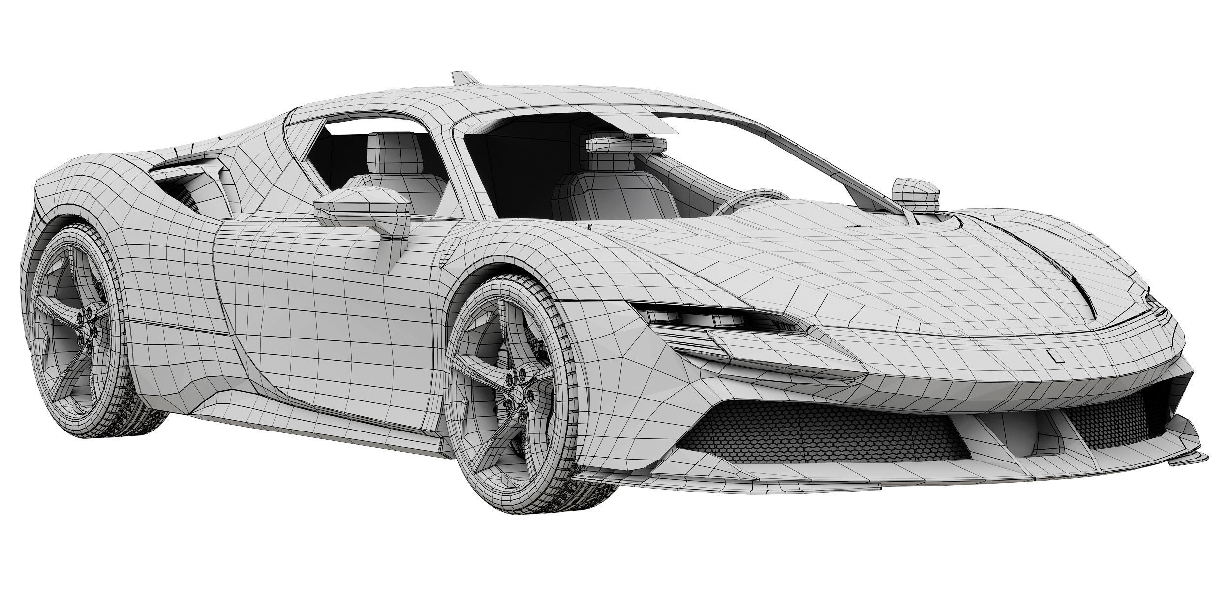 Ferrari SF90 Stradale 3D model_14