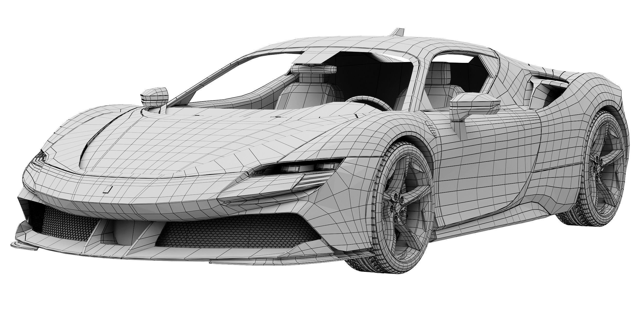 Ferrari SF90 Stradale 3D model_13