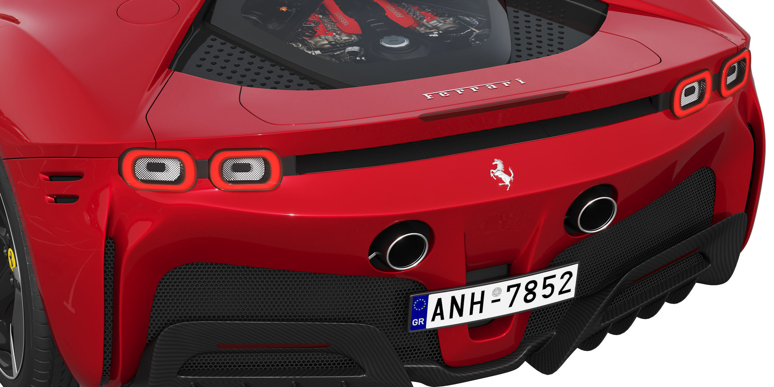 Ferrari SF90 Stradale 3D model_11