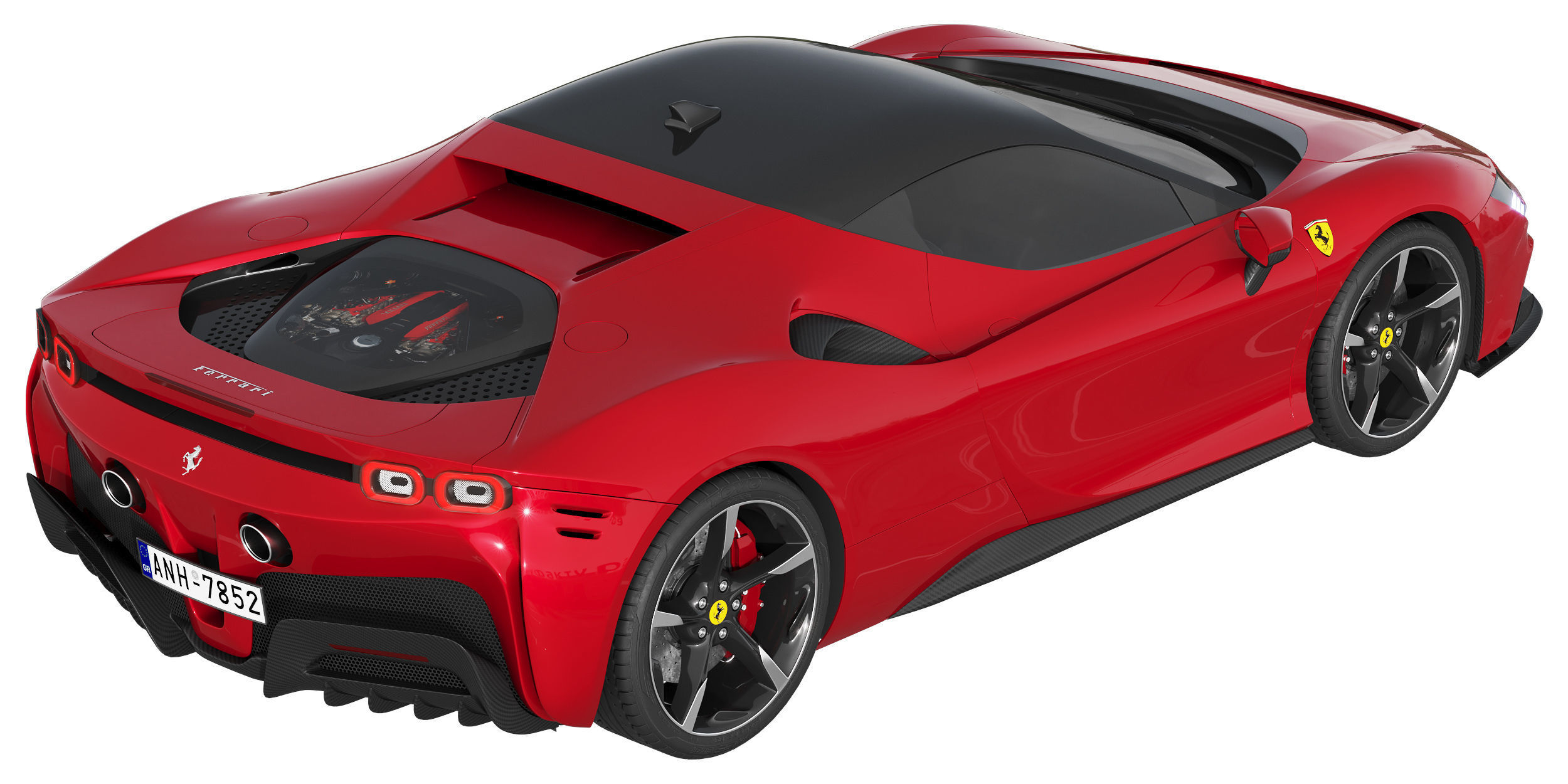 Ferrari SF90 Stradale 3D model_4