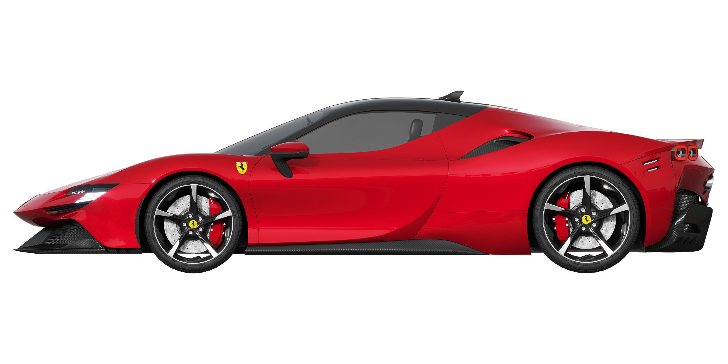 Ferrari SF90 Stradale 3D model_5